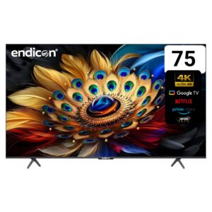 Endicon 189 cm 75" 4K Ultra HD Smart Led Google TV EC75XAV-GT